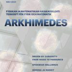 Arkhimedes 1 (2021) julkaistu / Arkhimedes 1(2021) published