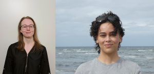 Heidi Kivijärvi, Master thesis prize winner, and Hanna Lämpinen, honourable mention